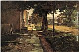 Theodore Clement Steele Street in Vernon painting